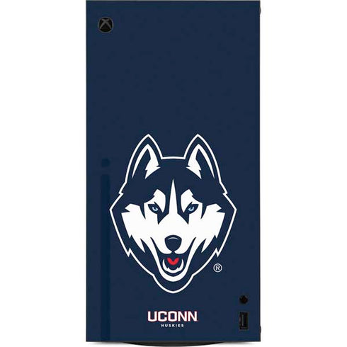 University of Connecticut Huskies XBox Series X Digital Edition Console Skin
